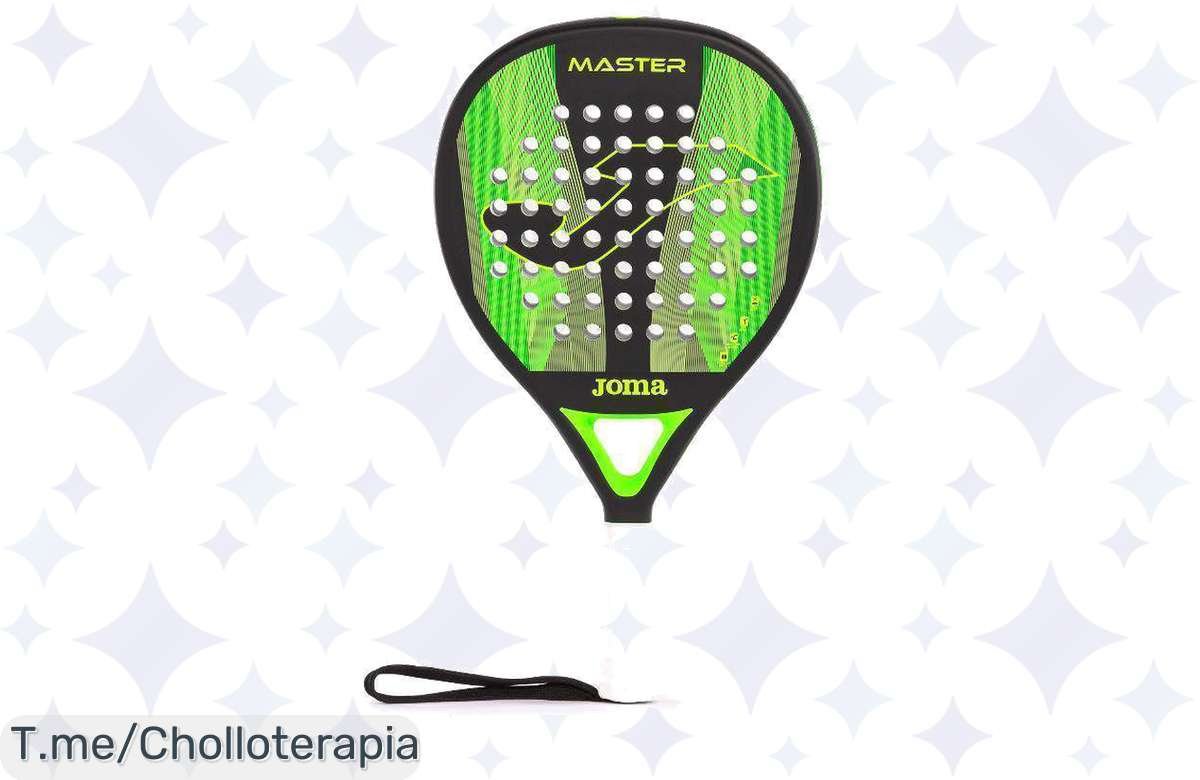Espectacular Pala de Pádel Joma Master: ¡Rendimiento Brutal a un Precio de Locos!