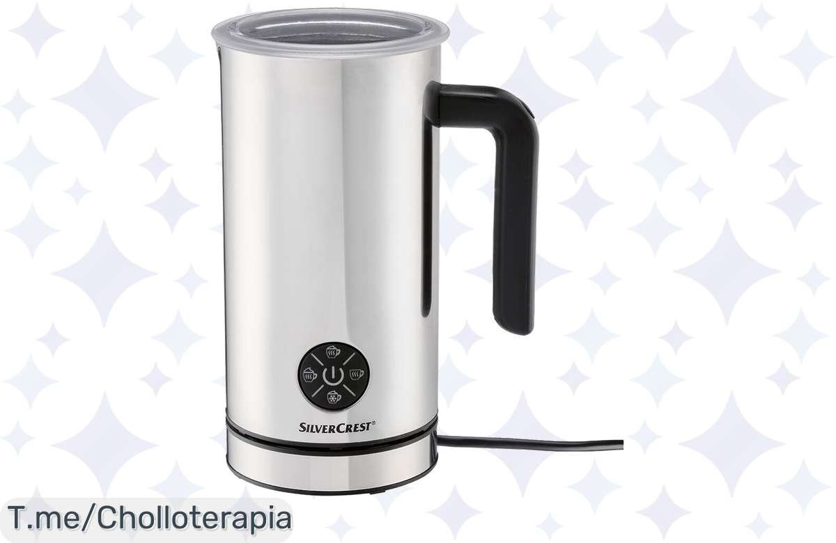 Espumador de leche 500 W: ¡Precio de locura para cafés de lujo!