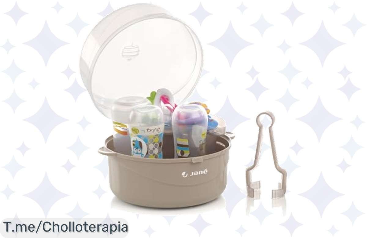 Esterilizador para microondas: ¡Higiene rápida y barata en solo 4 minutos!