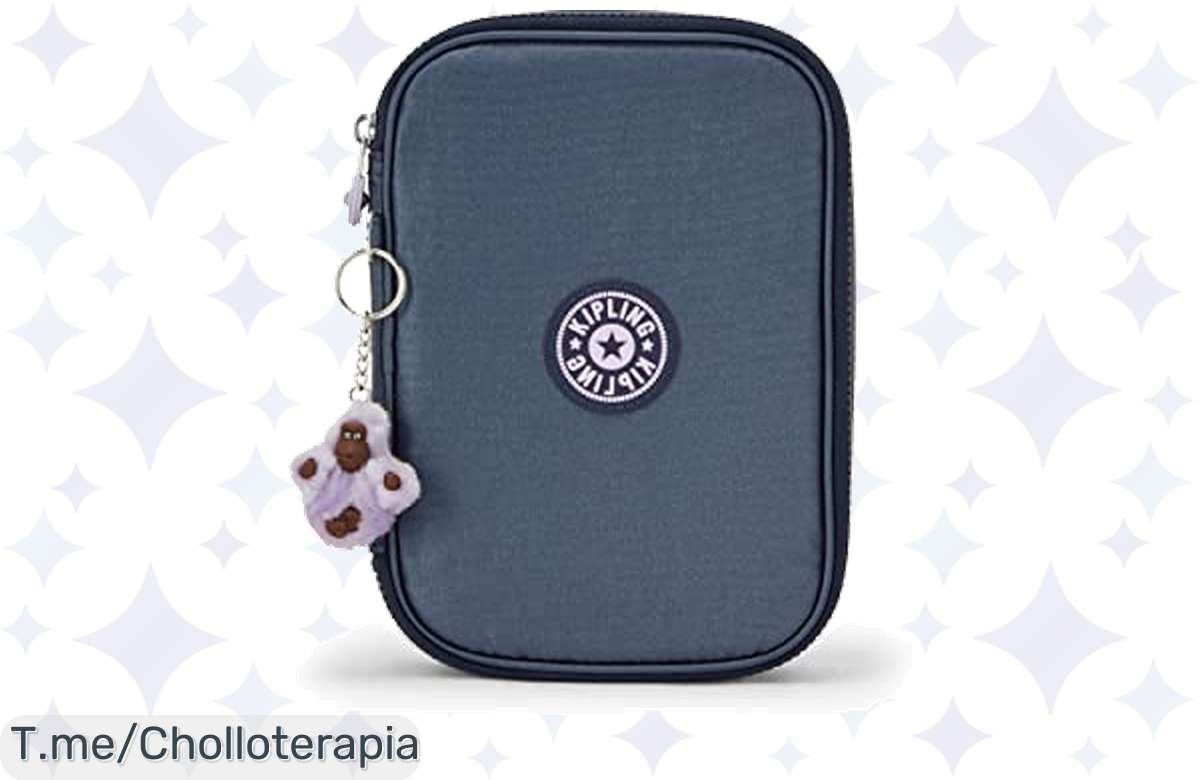 Estuche Kipling 100 Pens, ligero y repelente al agua, ¡precio de locura!