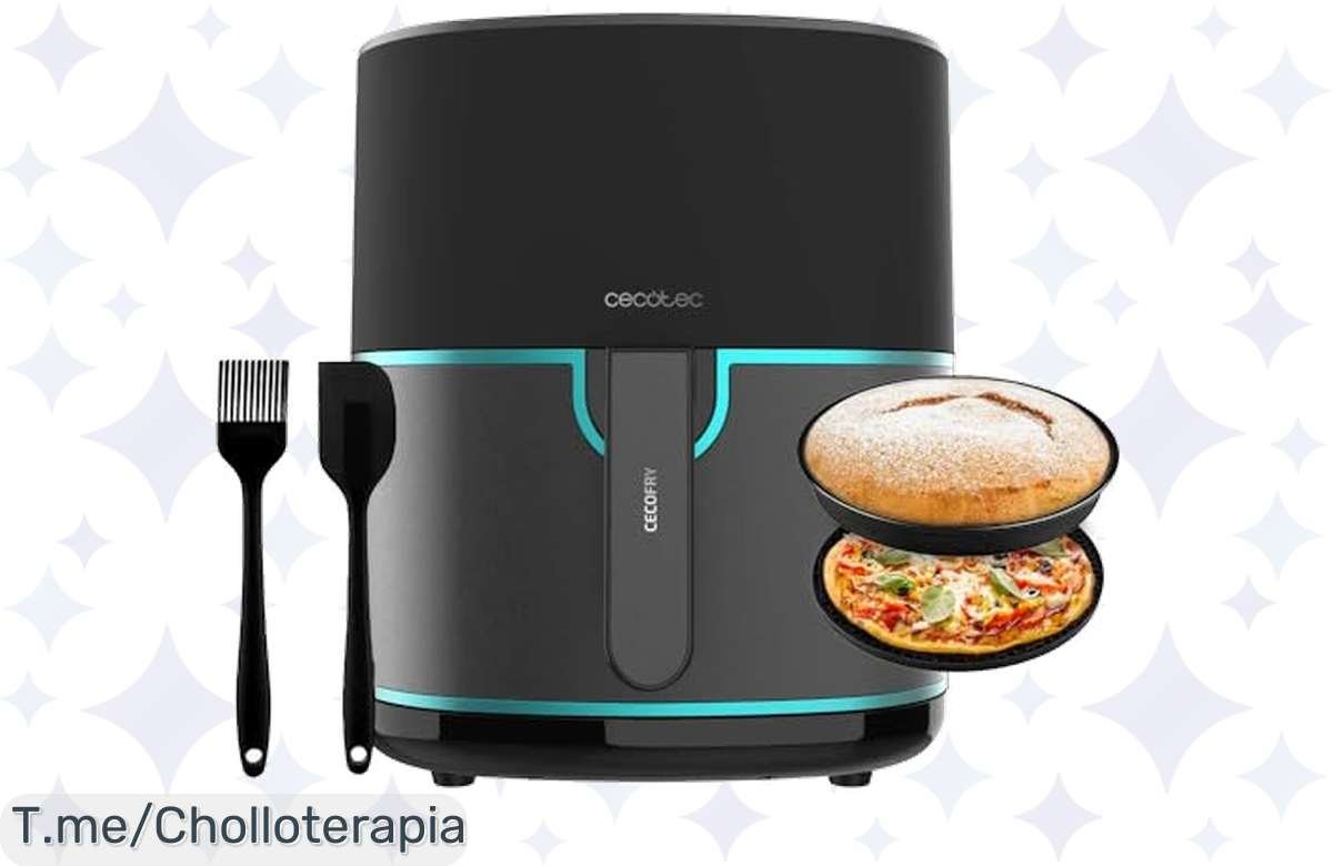 Freidora de Aire Cecotec 6.5L a precio loco: Cocina rico y sano sin romper el bolsillo