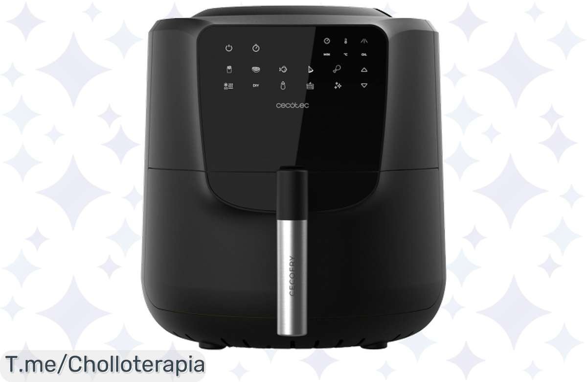 Freidora de aire Cecotec: ¡Descuento brutal que no volverás a ver!