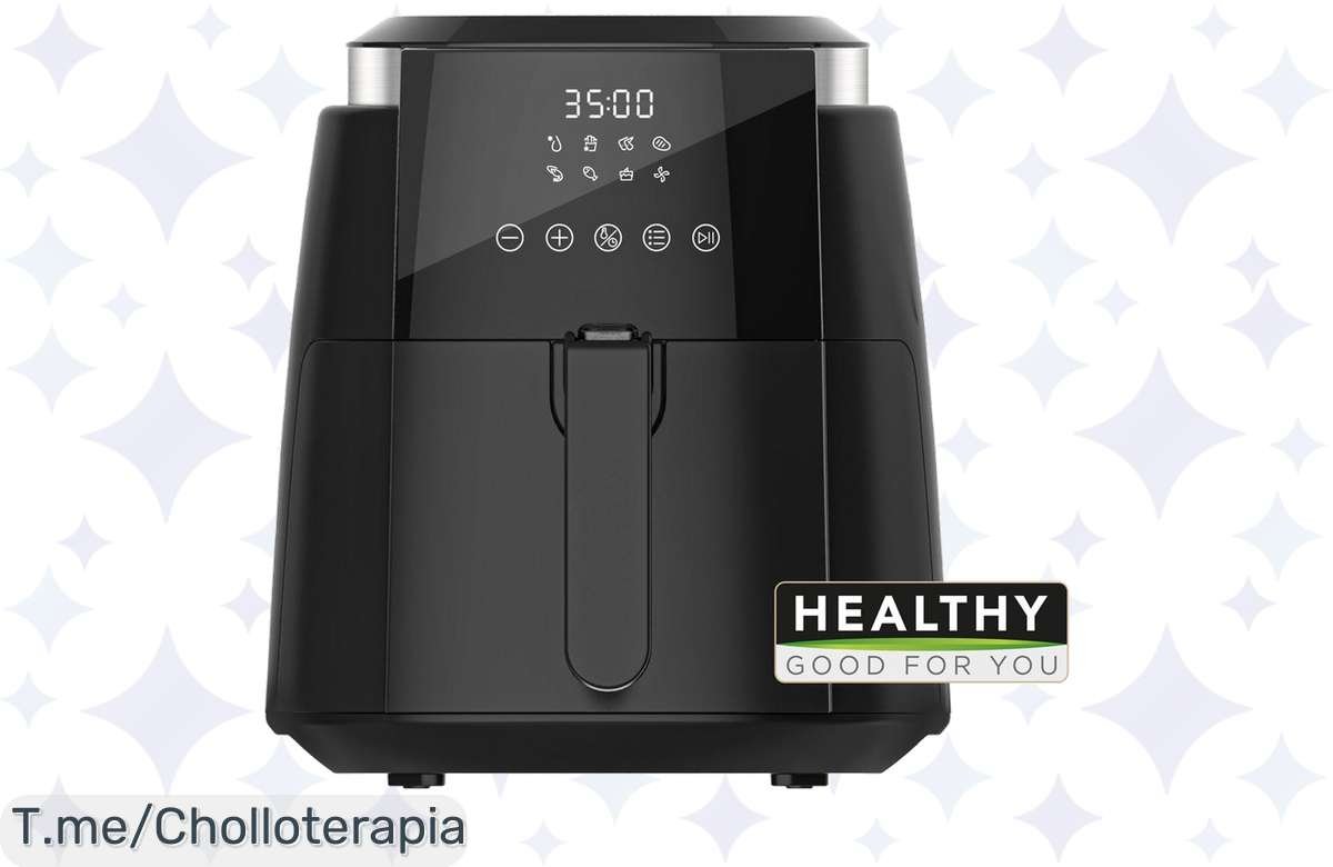 Freidora sin aceite EVVO Tasty Fryer: ¡Descuento de locura y comida sin culpa!