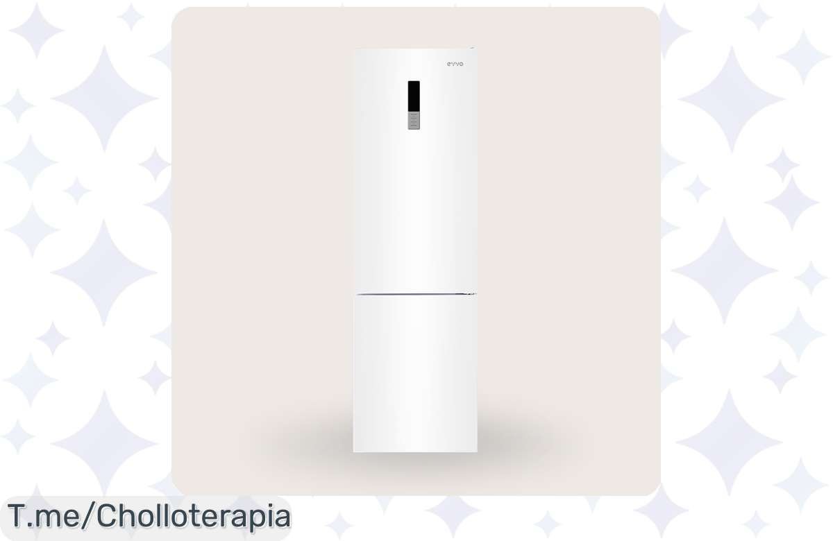 Frigorífico combi EVVO F60: ¡Oferta brutal, llévatelo ya!