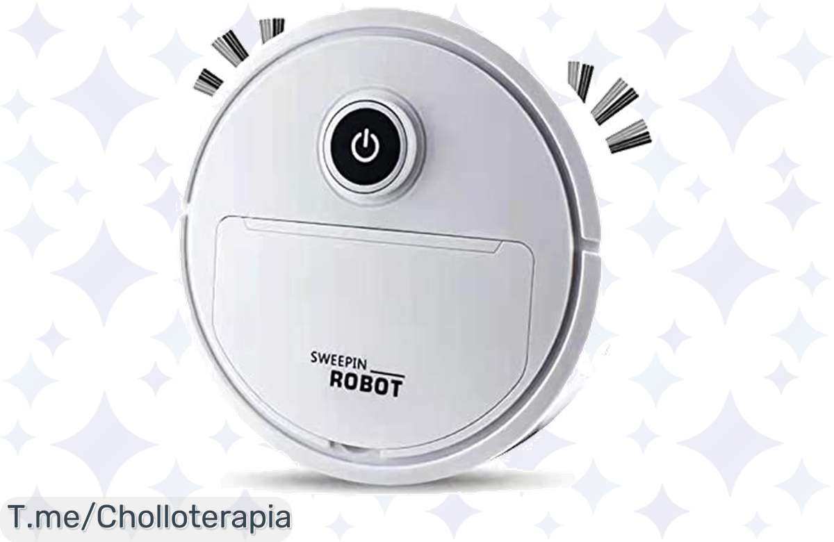 Ganga del Año: Robot Aspirador 3 en 1 a Precio de Locura, ¡No Te lo Pierdas!