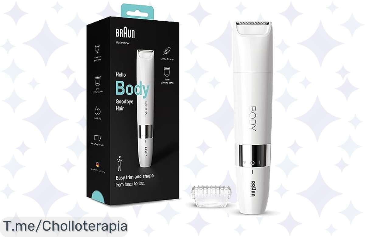 Gangazo Braun Body: la afeitadora alemana que necesitas ahora mismo