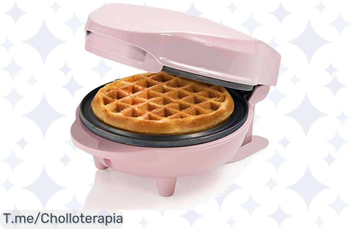 Gofrera rosa mini: ¡Ofertas de locura para tus fiestas!