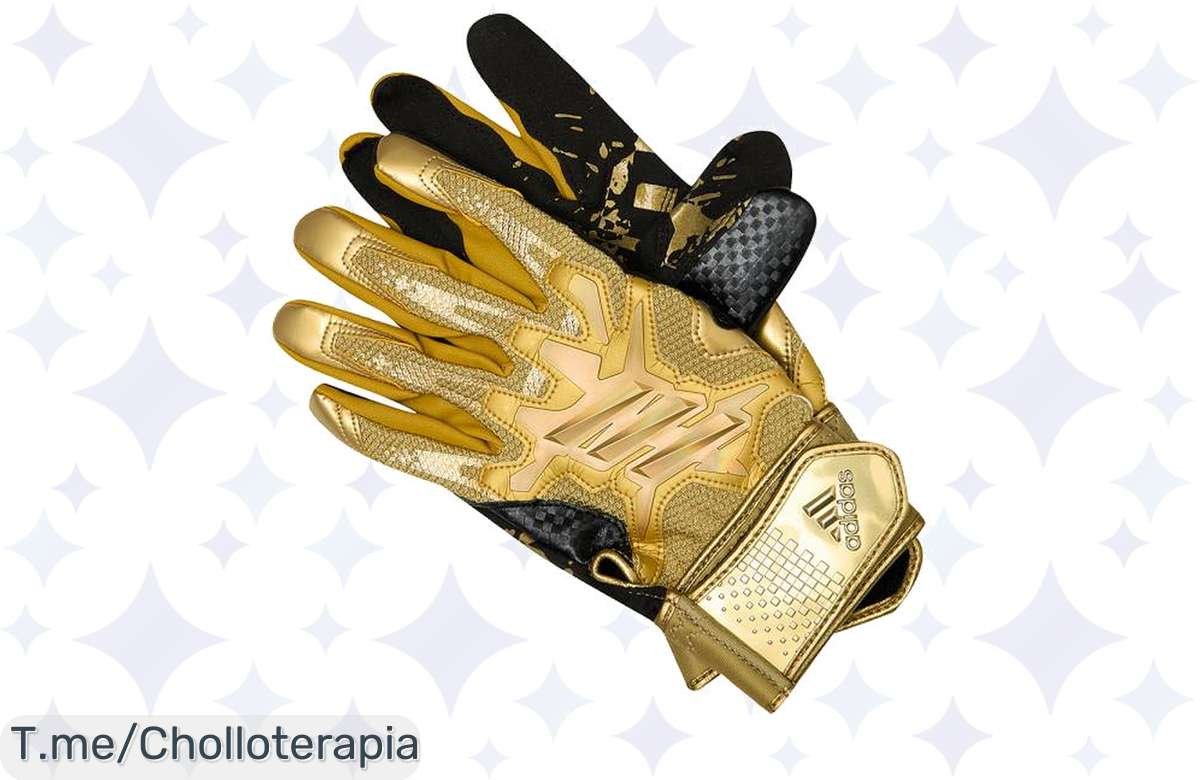Guantes bateo adidas 5T tirados de precio, ¡llévatelos ya!