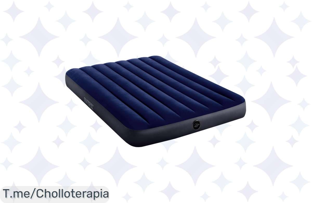 Increíble oferta: ¡Cama hinchable INTEX Dura-Beam regalá! ¡No la dejes pasar!