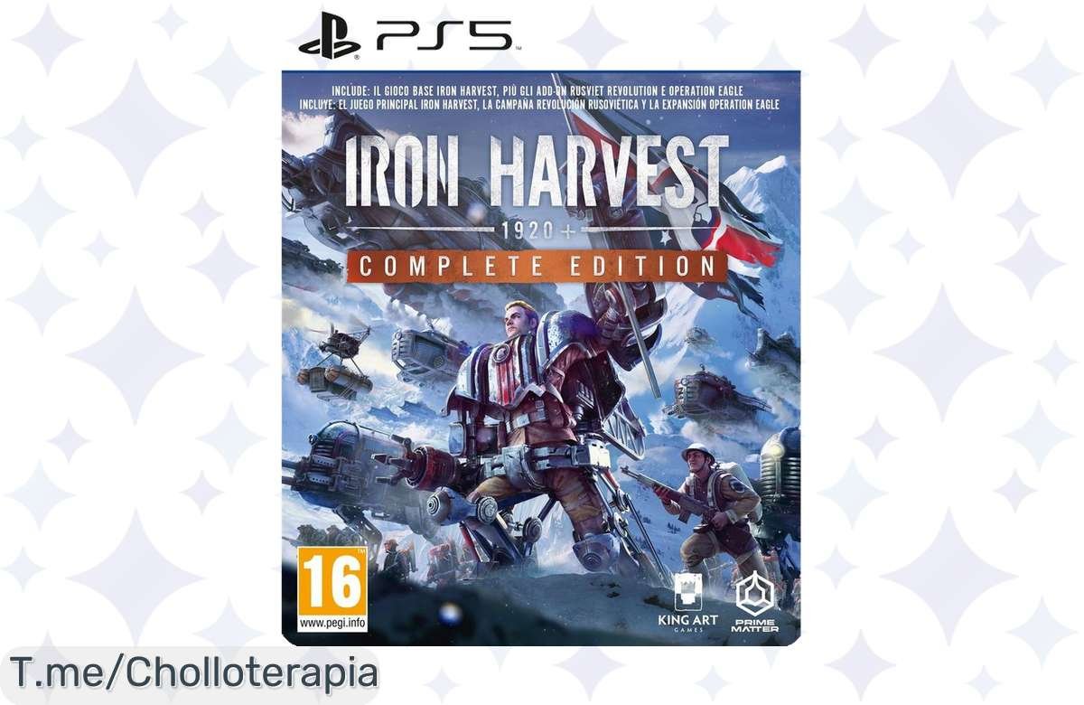 Iron Harvest PS5 a precio de risa: ¡No te lo pierdas!