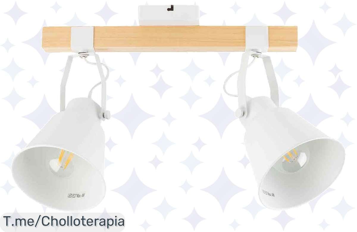 Lámpara LED de techo a precio de escándalo: ¡Haz brillar tu casa con un descuentazo!