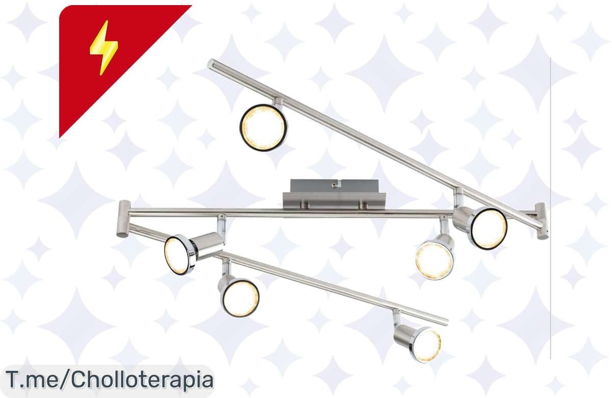 Lámpara LED para tu salón: ¡Oferta que no puedes dejar pasar!