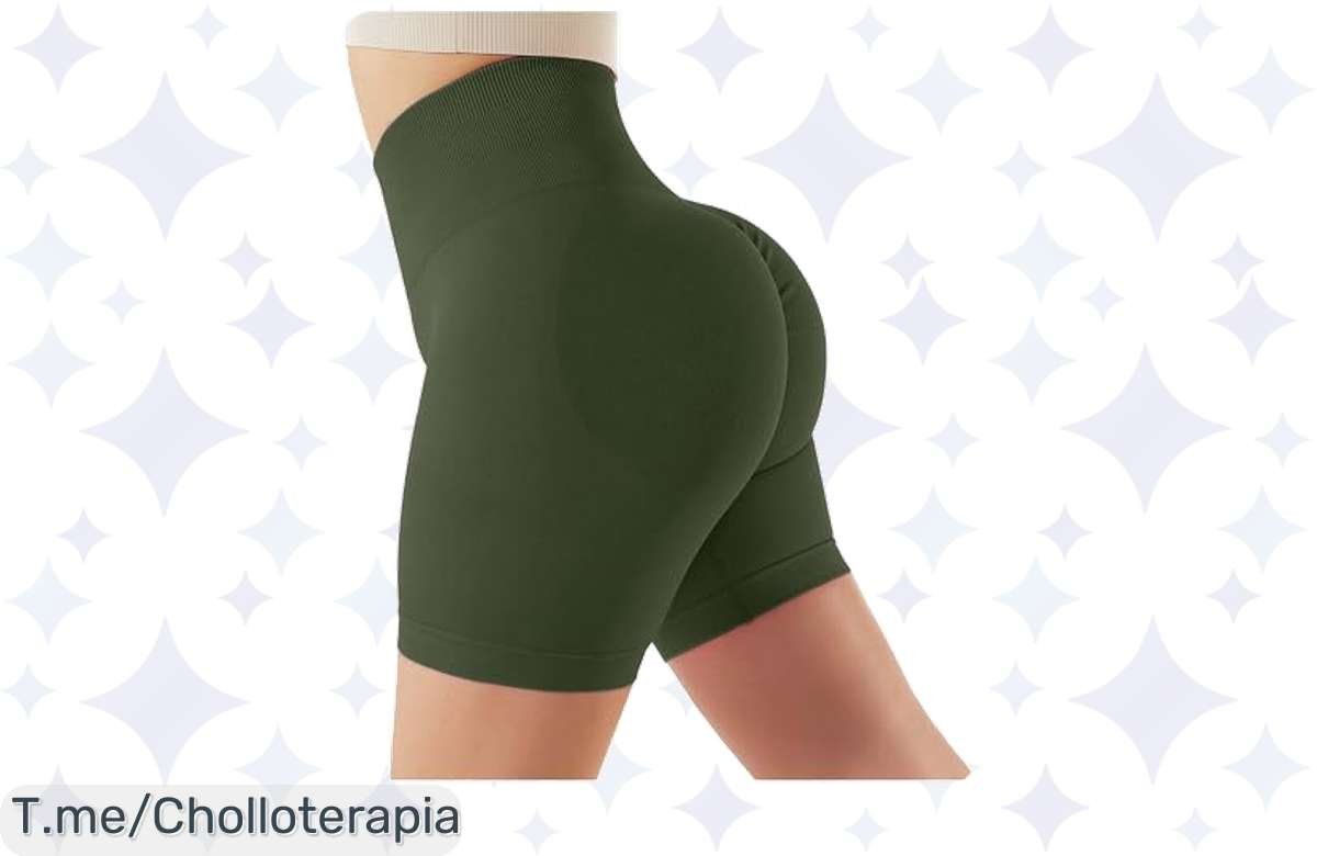 Leggins cortos a mitad de precio: ¡Hazlos tuyos y luce increíble!