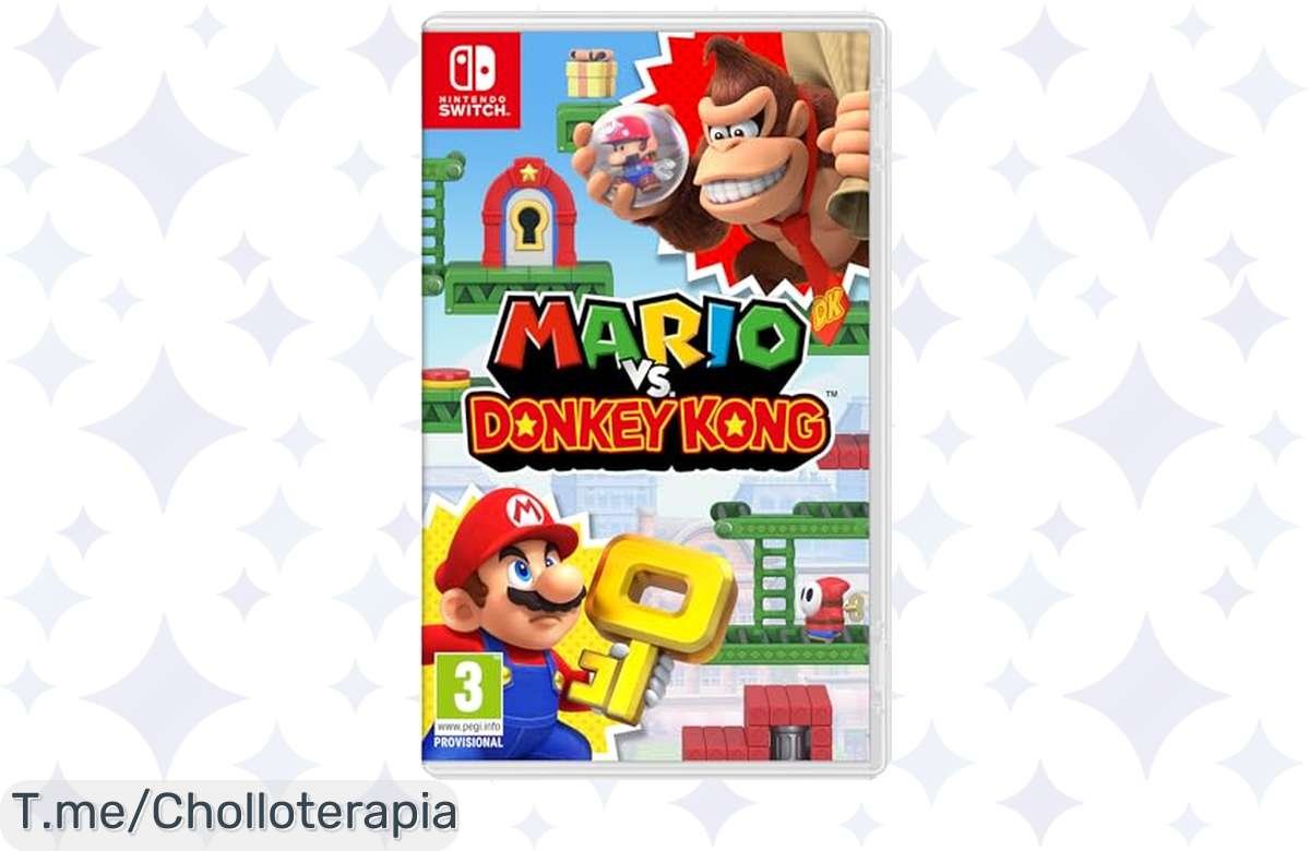 Mario vs Donkey Kong: ¡Oferta explosiva con 130 niveles épicos!