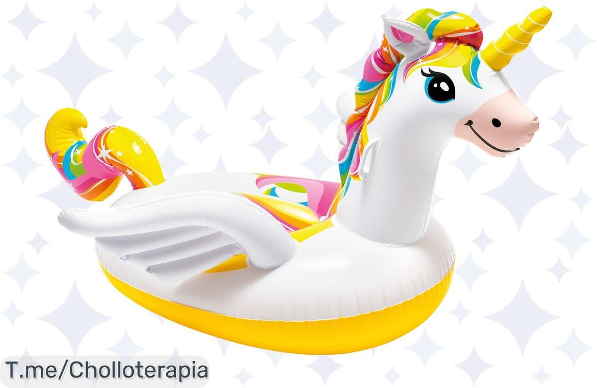 Mega chollo: Unicornio hinchable INTEX a precios de locura, ¡no te lo pierdas!
