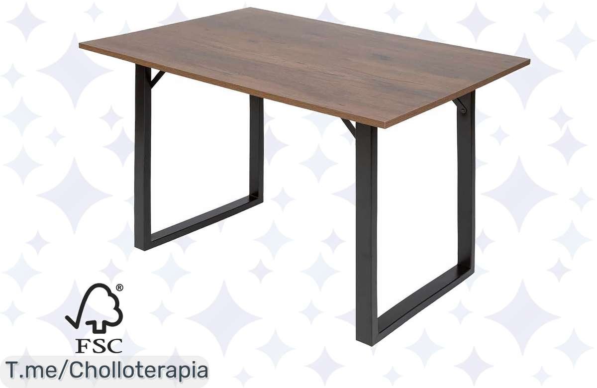 Mesa de comedor San Diego: ¡patas ajustables y precio de locura!