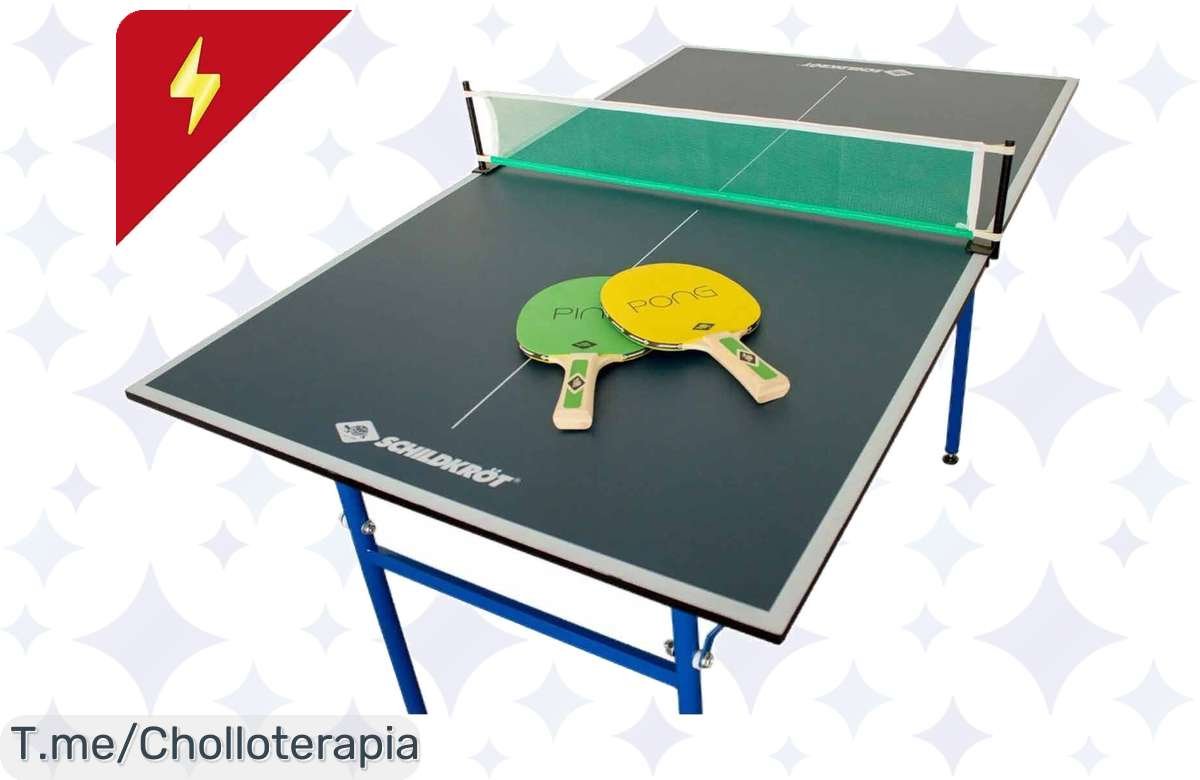 Mesa de ping pong baratísima: ¡Diviértete en casa sin gastar de más!