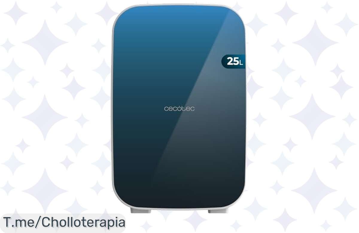 Mini Nevera Cecotec de 25L: ¡Oferta Única para Mantener tus Bebidas a la Temp Perfecta!