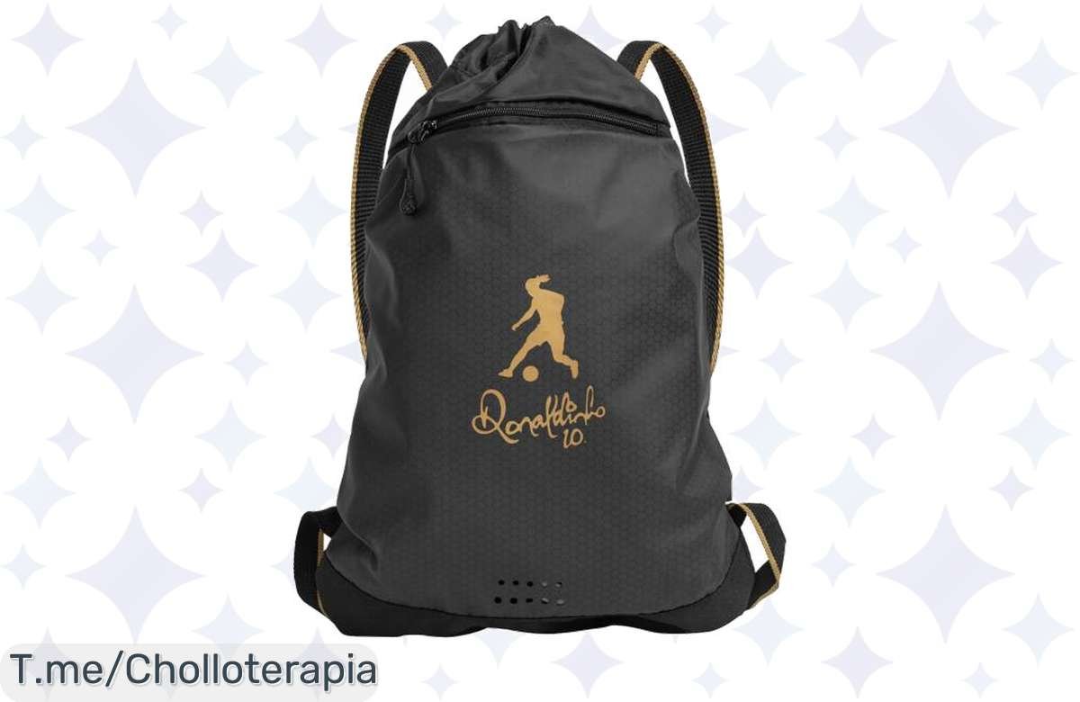 Mochila Ronaldinho Gym: ¡Descuento de locura y estilo único! ¡Corre y consigue la tuya ahora!