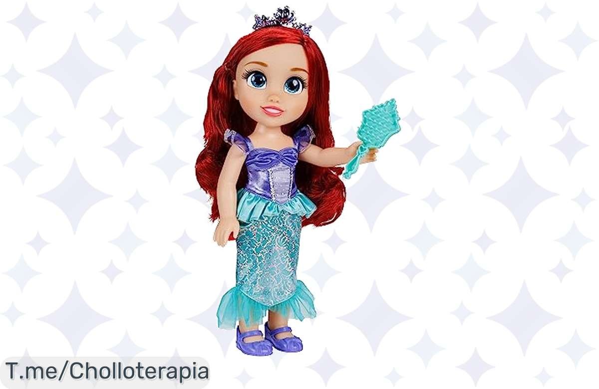 Muñeca Ariel gigante a precio bomba: ¡articulada y lista para la acción!