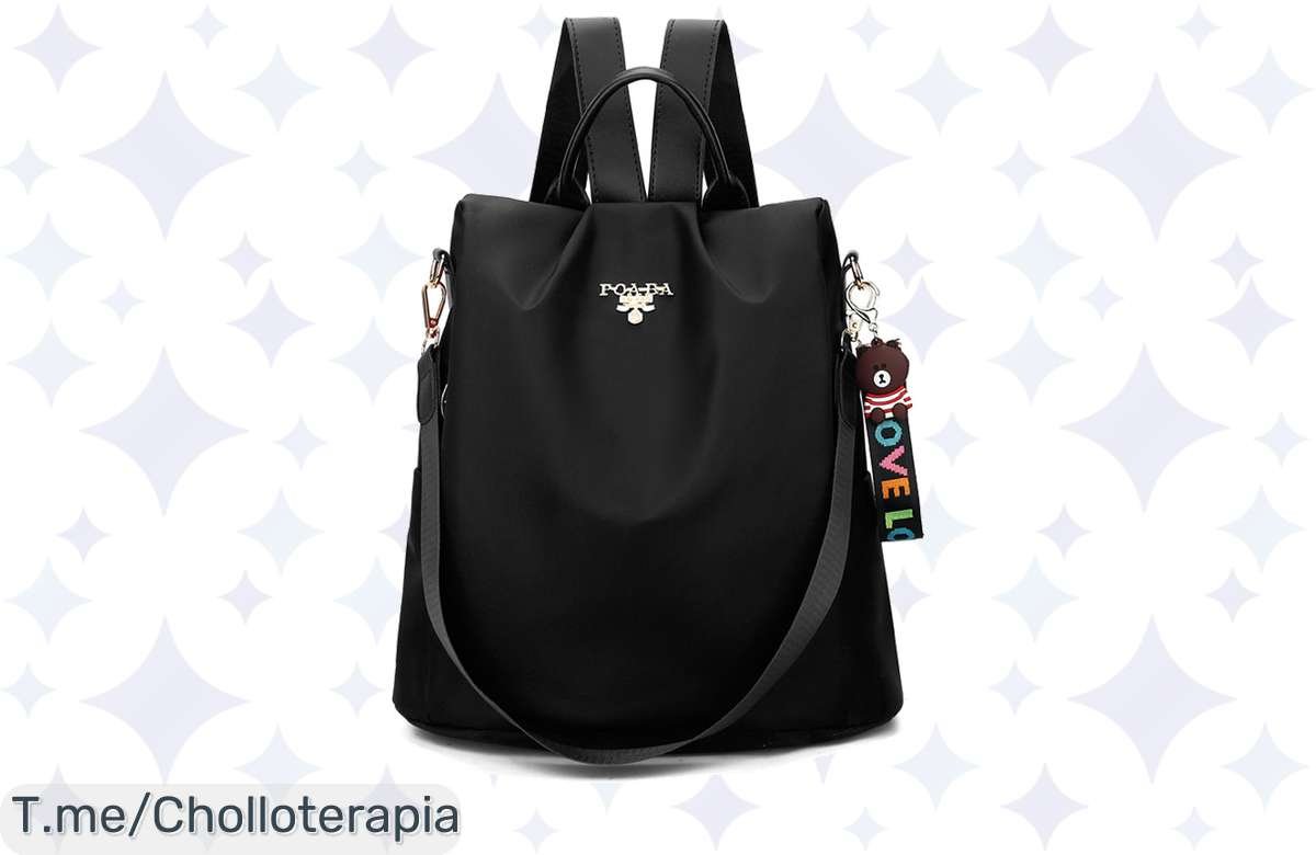 No Pierdas Este Chollo: ¡Mochila Antirrobo para Mujer a Precio de Risa!
