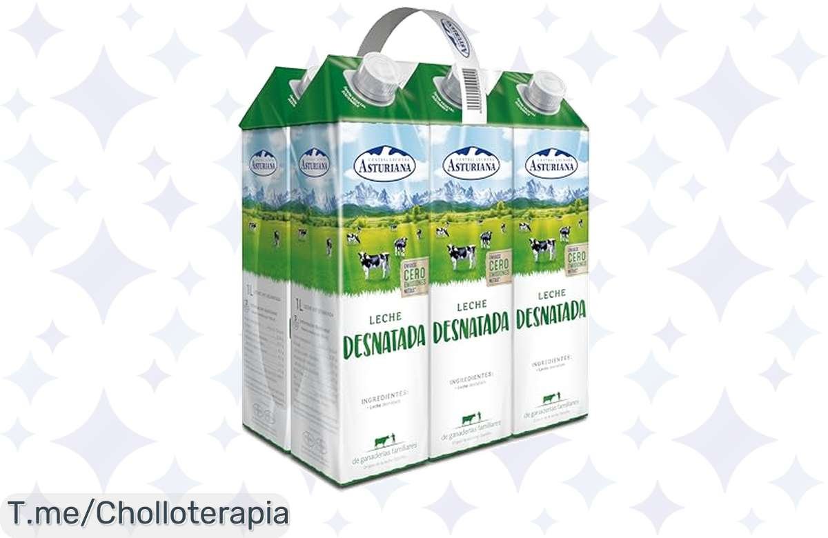 No te Pierdas la Mega Oferta de Leche Desnatada de Central Lechera Asturiana!