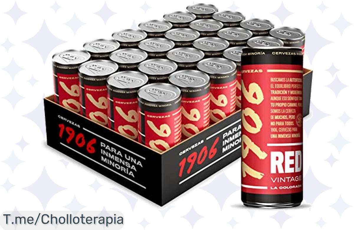 Oferta Brutal: Cerveza 1906 Red Vintage a Precios de Risa
