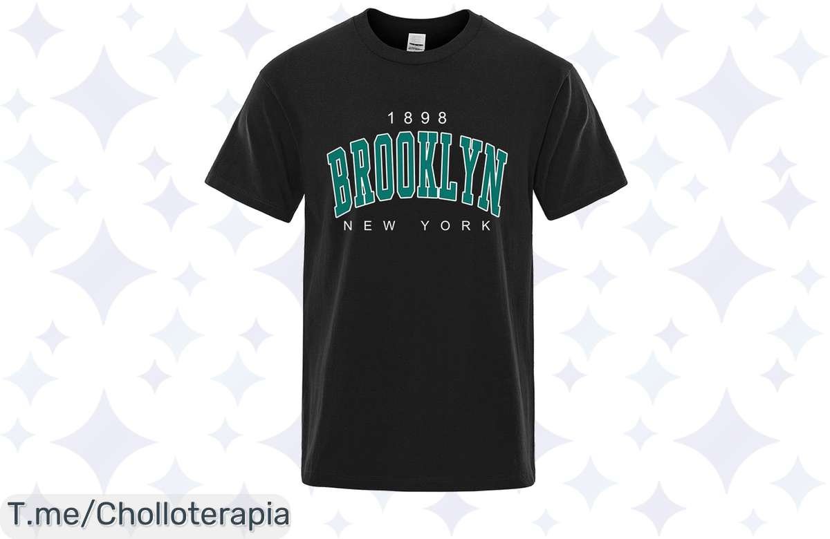 Oferta Flash: Camisetas Premium Brooklyn a Menos de lo que Piensas – ¡Corre!
