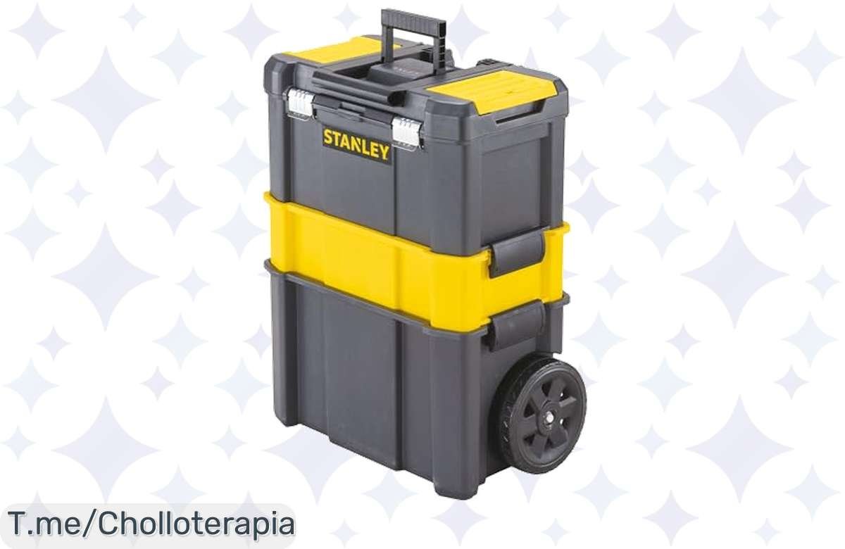 Oferta Flash: Taller Móvil STANLEY Essential a precio de risa, ¡no te lo pierdas!