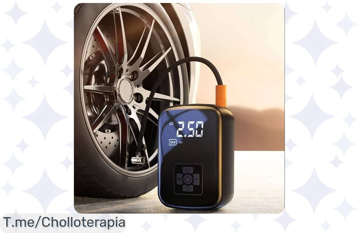 Oferta Flash: ¡Inflador de Neumáticos Inalámbrico a Precio de Locura!
