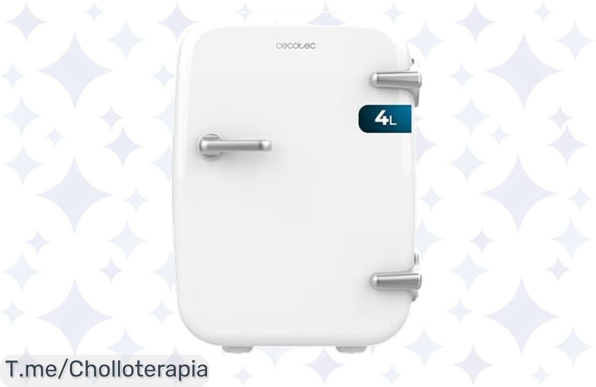 Oferta Relámpago: Mini Nevera Cecotec Bolero 4L, ¡El Precio que No Puedes Perder!