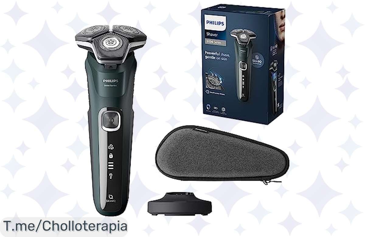 Oferta Única: Afeitadora Philips Serie 5000 con 45 Cuchillas, ¡No la Dejes Escapar!