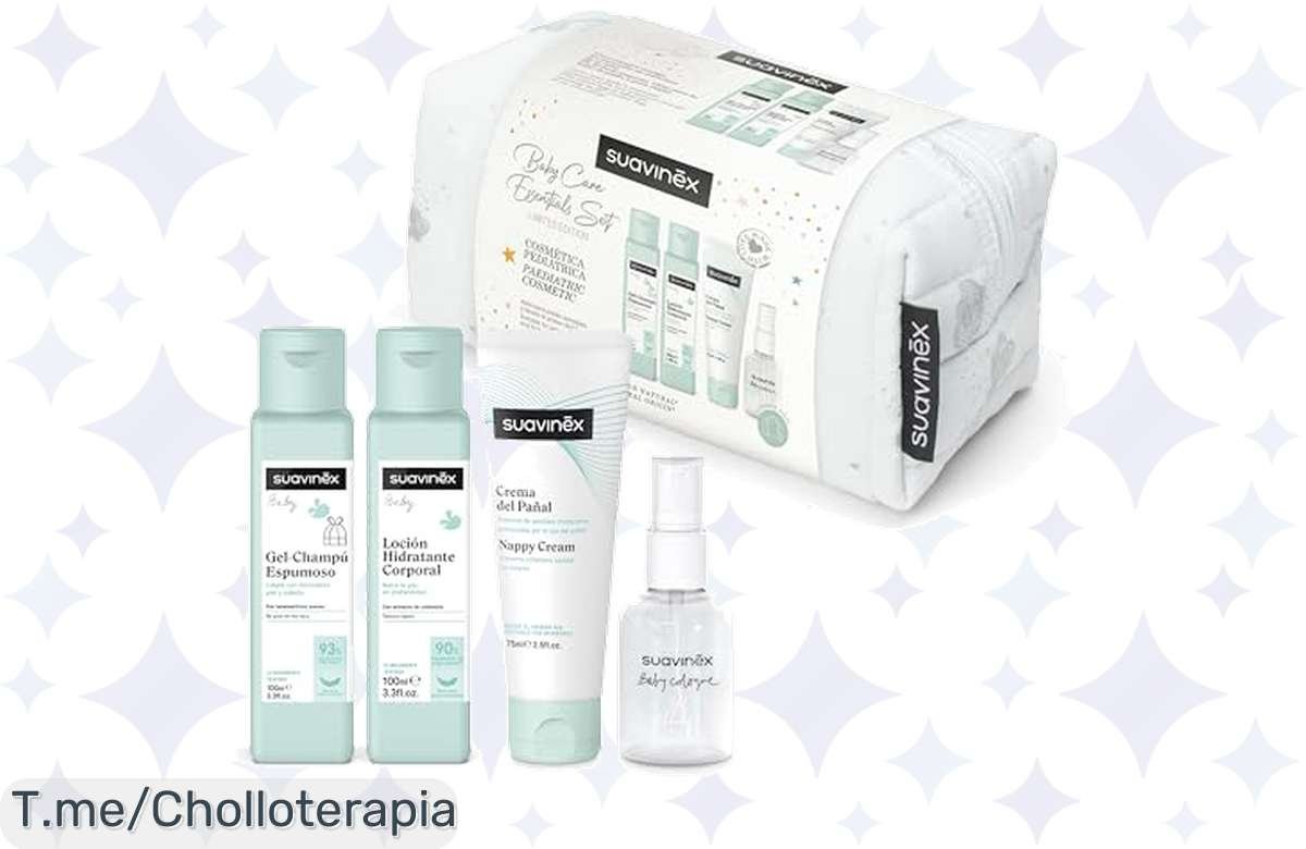 Oferta bomba: Neceser para bebés con cosmética premium, ¡corre a por el tuyo!