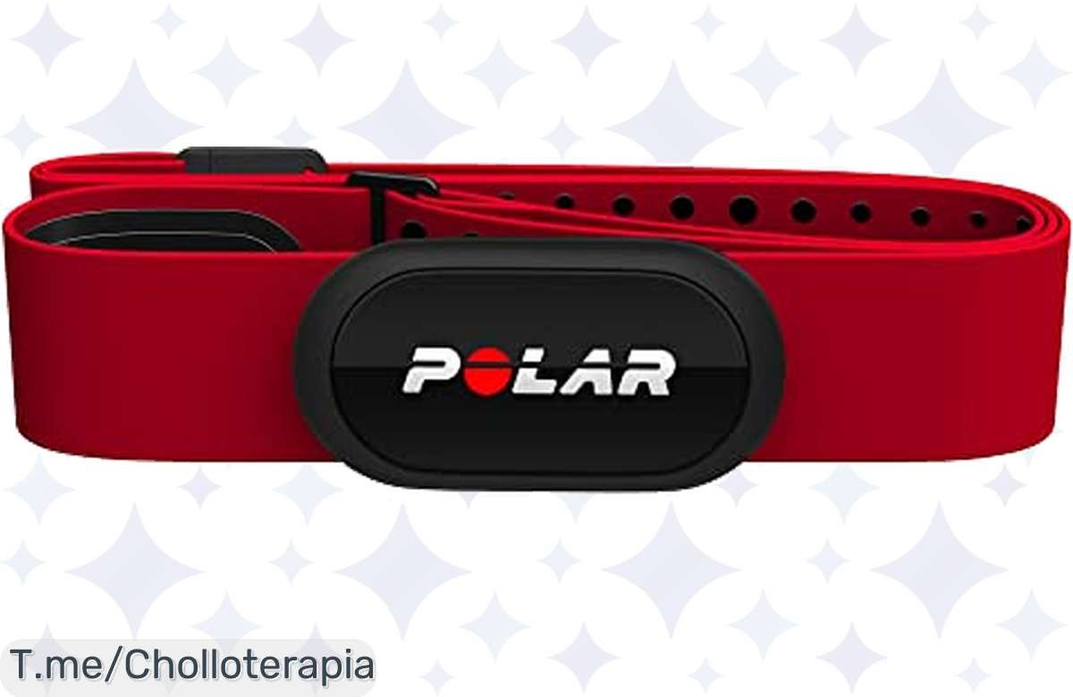 Oferta brutal: Polar H10, el sensor top de frecuencia cardíaca, ¡a un precio que no creerás!