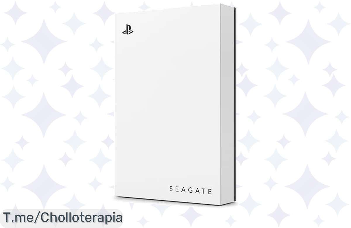 Oferta brutal: Seagate Game Drive 2 TB para PS4/PS5 a precio ridículo, ¡corre!