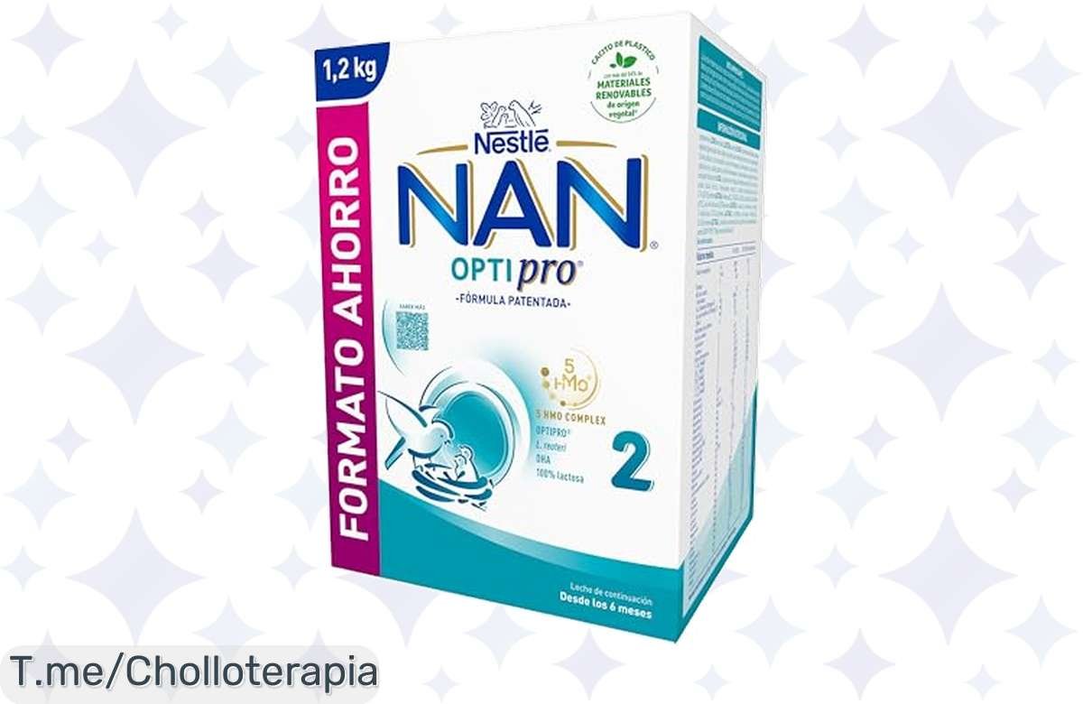 Oferta brutal en Nestlé NAN OPTIPRO 2: ¡Nutre a tu bebé sin vaciar la cartera!