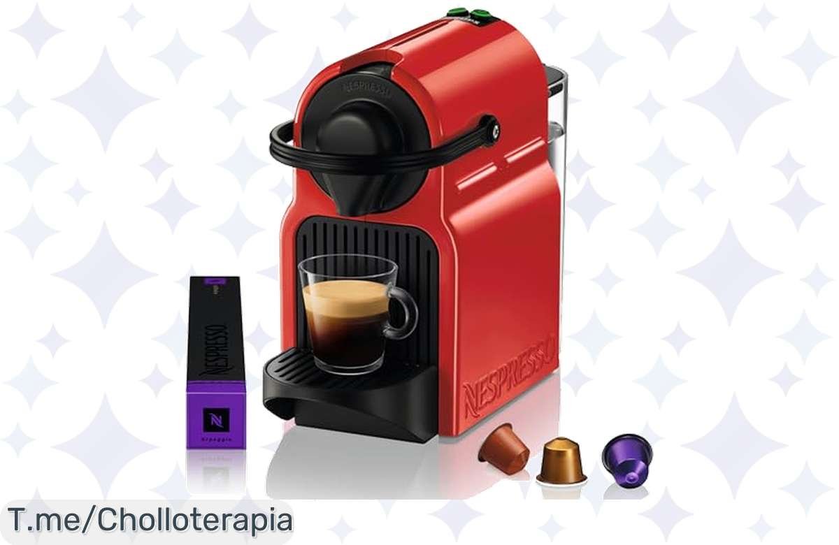 Oferta de locos: Cafetera Krups Nespresso Inissia tirada de precio, ¡café listo en 25 segundos!