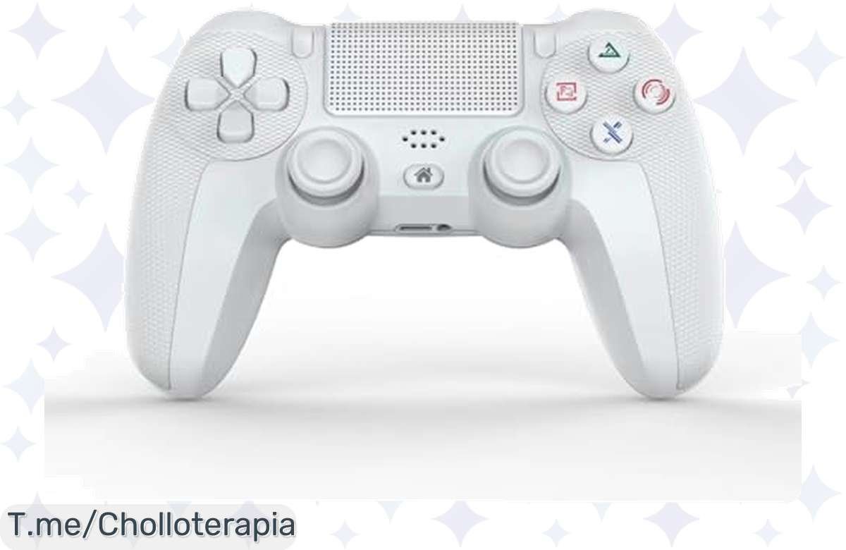 Oferta de locos: Mando inalámbrico multifunción para PS4, PS3, PC y móvil a precio de regalo