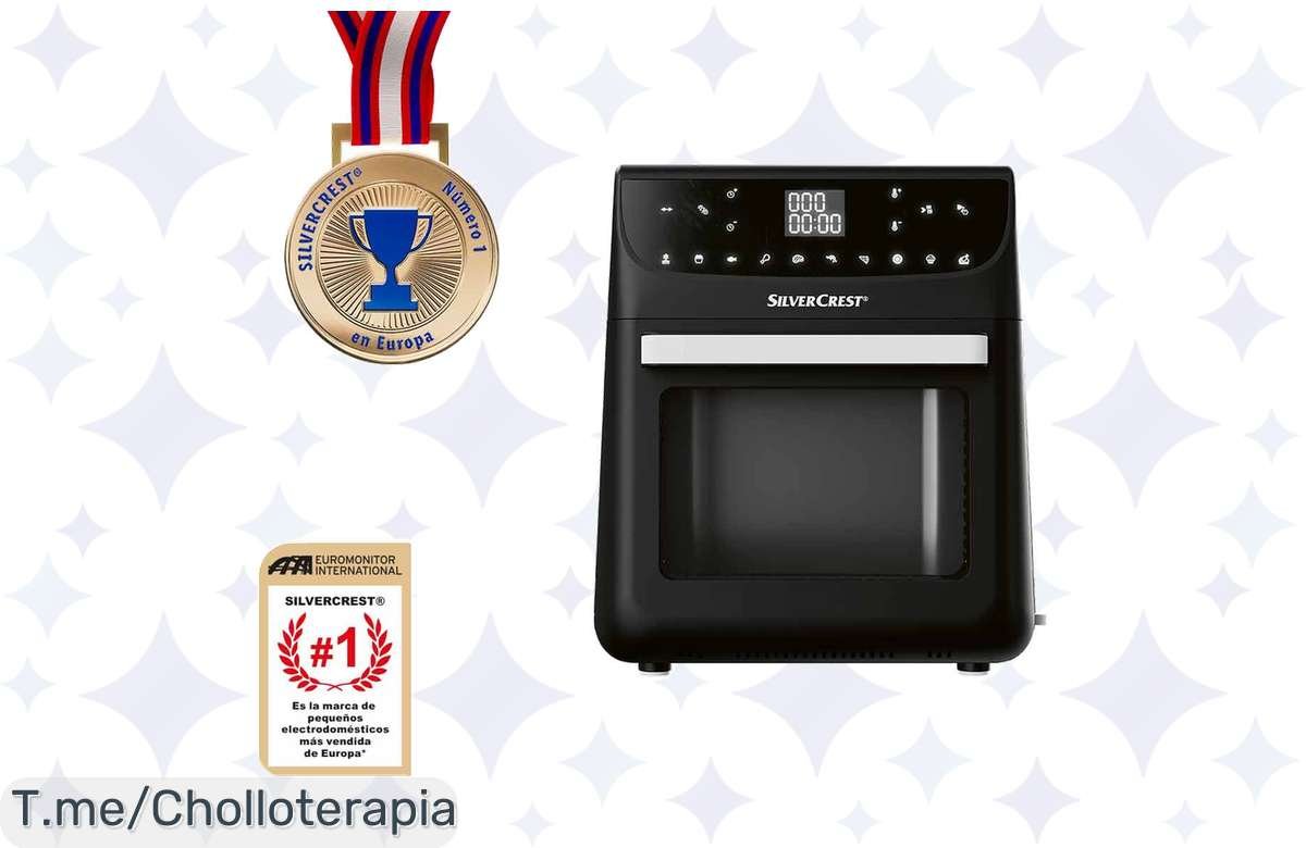 Oferta de locura: Freidora de aire 9 en 1 de 12 L a precio ridículo