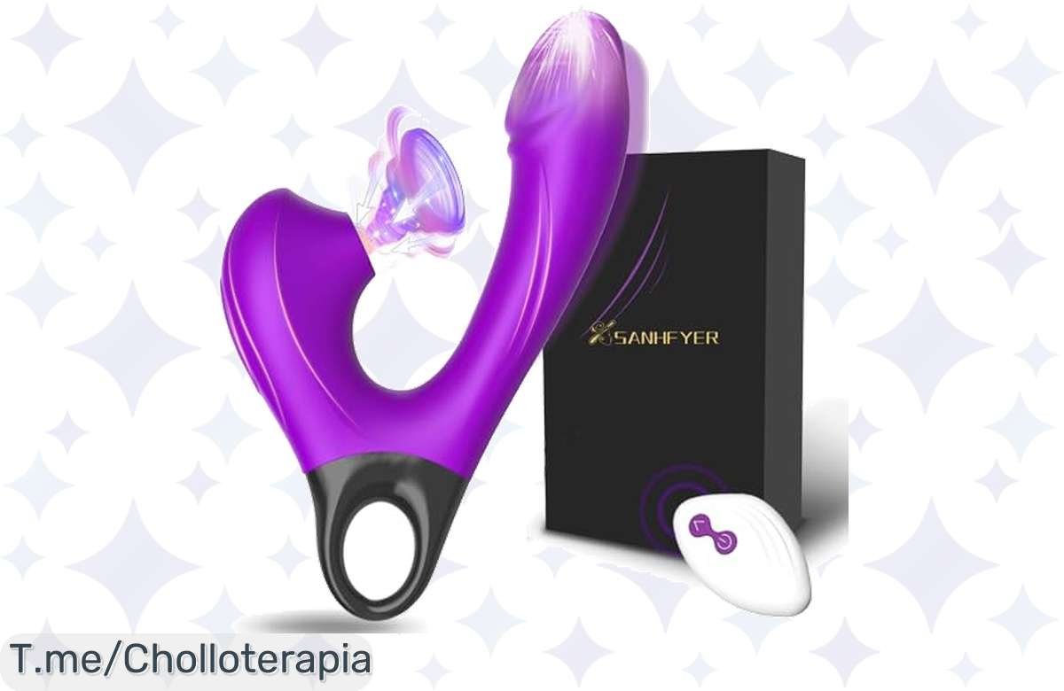 Oferta explosiva en el masajeador succionador: 10 modos de placer a precio de locura. ¡Corre!