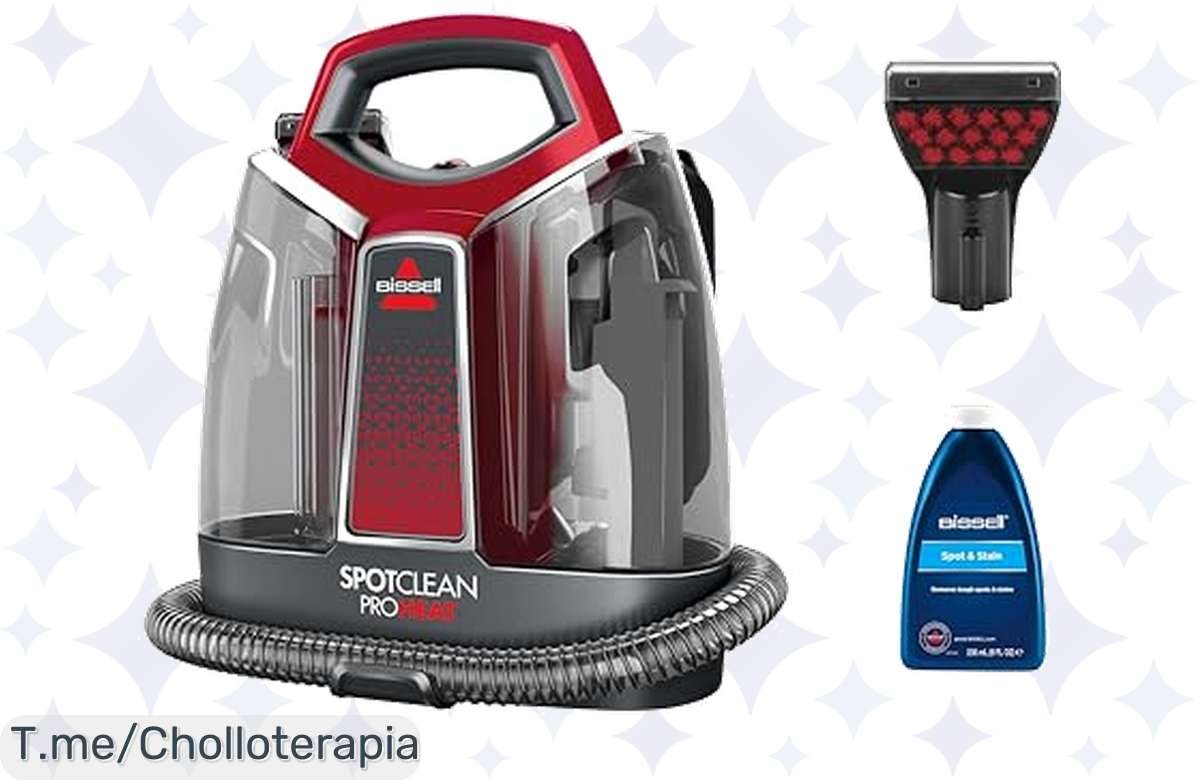 Oferta flash: BISSELL SpotClean ProHeat a precio de locura, ¡corre ya!