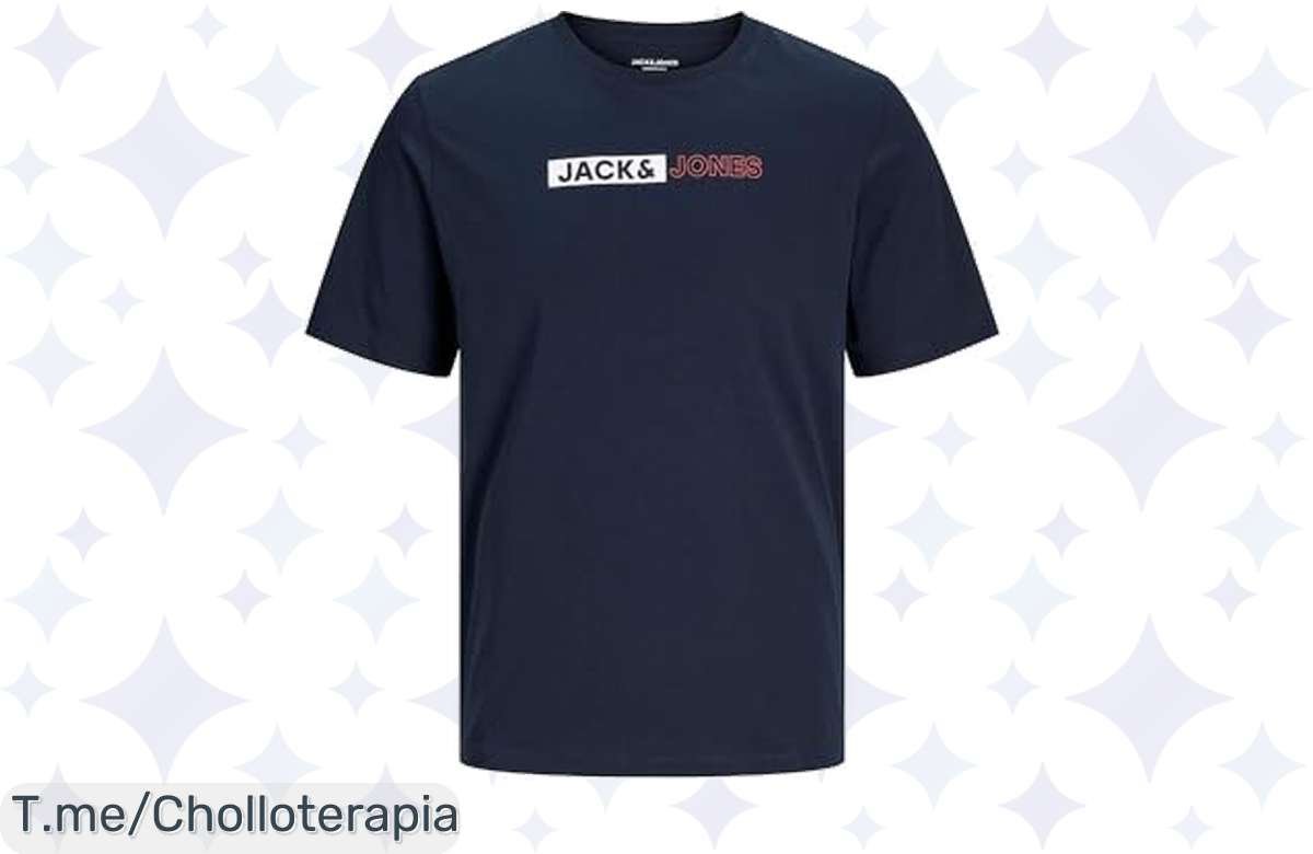 Oferta irresistible: Camiseta Jack & Jones premium tirada de precio, ¡corre!
