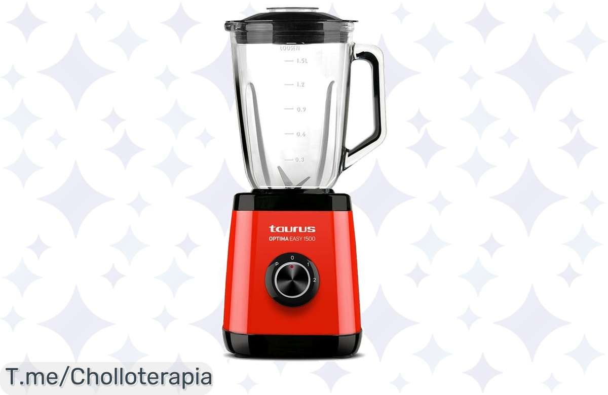 Oferta irresistible: ¡Batidora de vaso Optima Easy 1500 a precio de ganga!