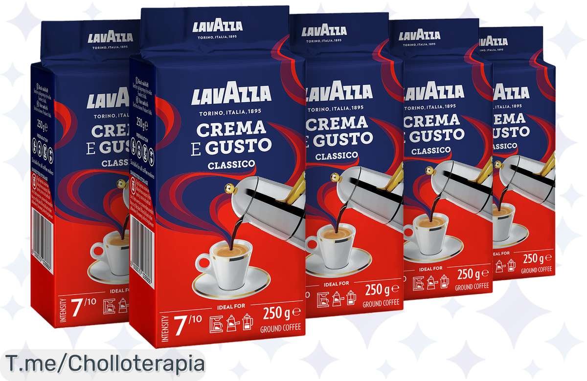 Oferta loca: Lavazza Crema e Gusto, café premium a precio de ganga – ¡Corre que vuela!