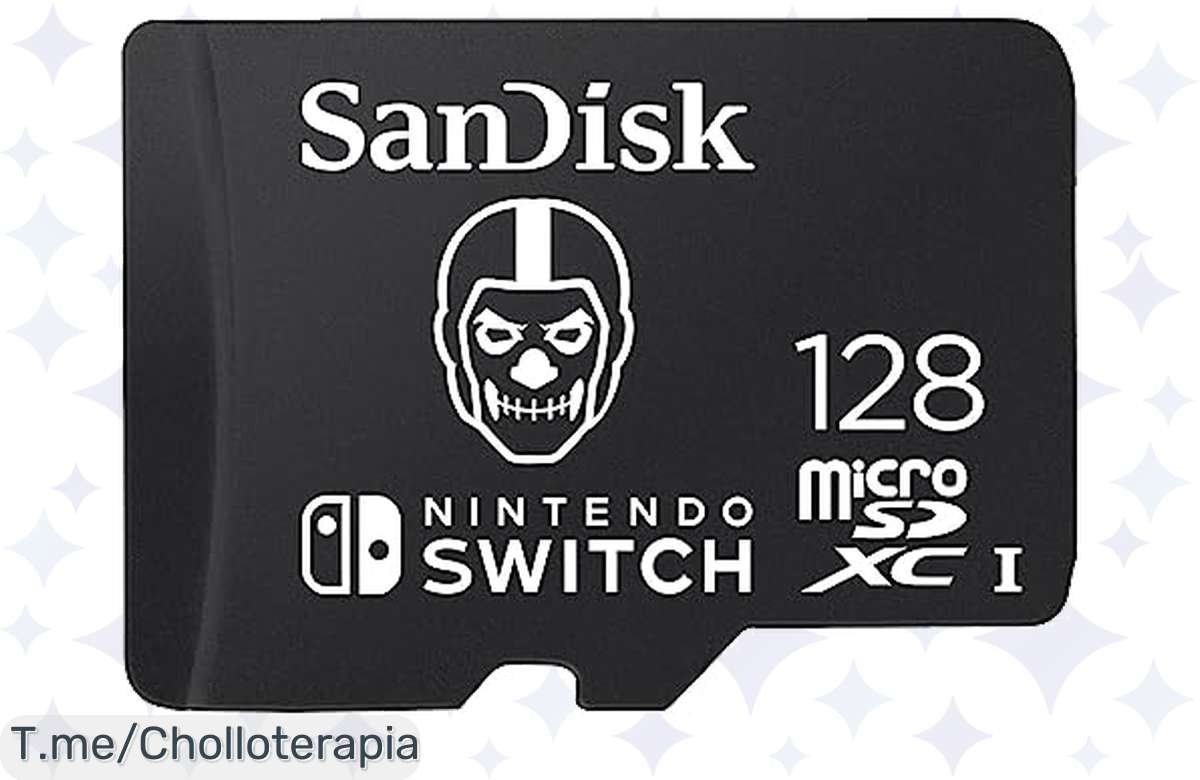 Oferta loca: MicroSD 128GB Fortnite para Switch tirada de precio, ¡no te lo pierdas!