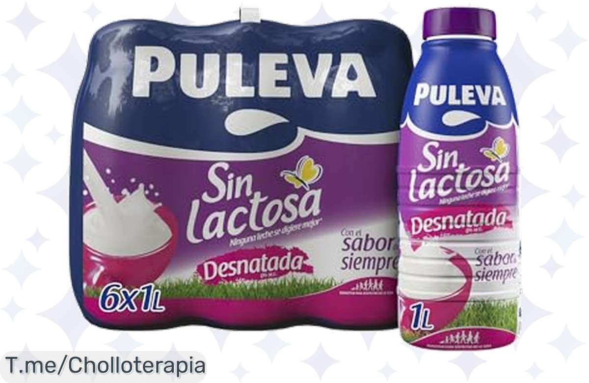 Oferta top en leche desnatada sin lactosa: ¡No te quedes sin la tuya!