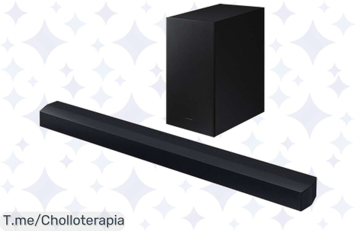 Oferta única: Barra de sonido Samsung HWC450/ZF a precio de locura y calidad insuperable!