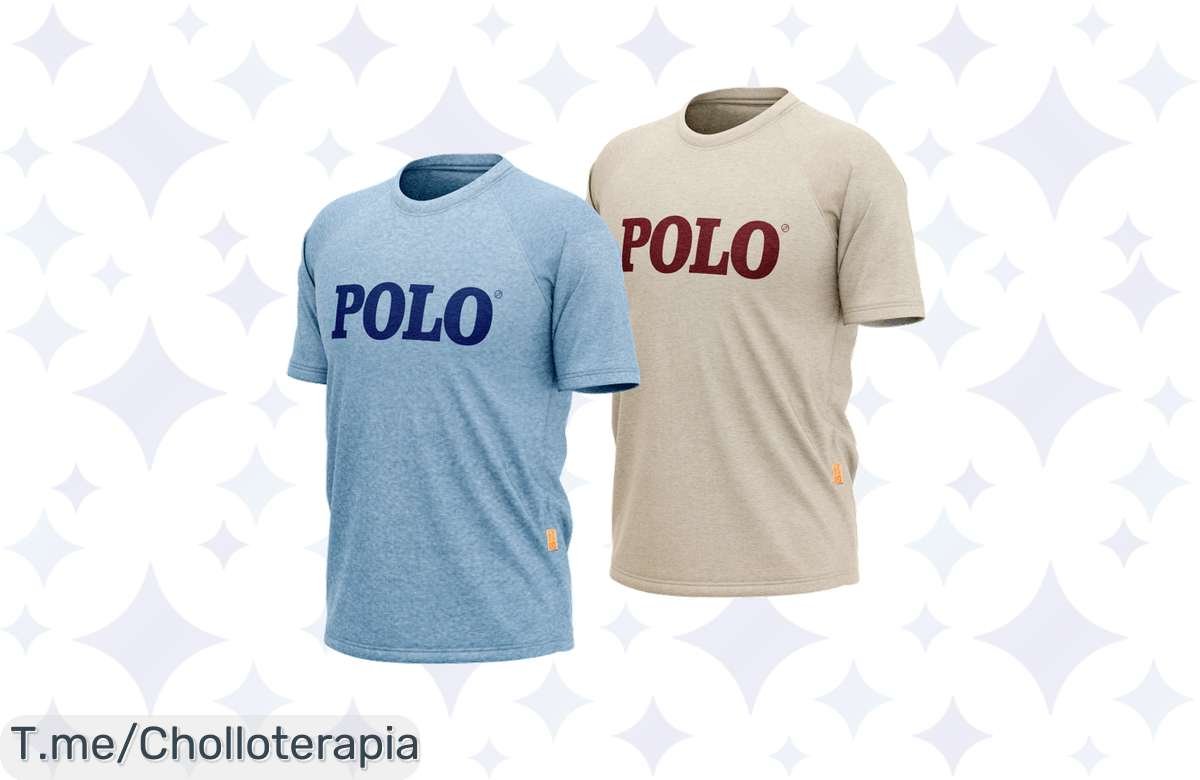 Ofertón: 2 Polos de Algodón Reciclado a Precio de Ganga – ¡Corre y Compra Ya!