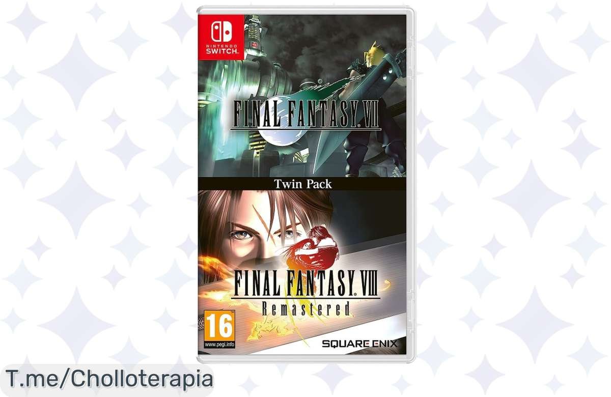 Ofertón: Final Fantasy VII & VIII Remastered en Switch a precio de risa, ¡corre que vuela!