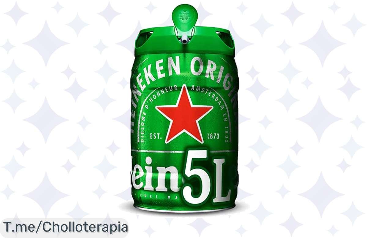 Ofertón Heineken: 2 x 5000ml por casi nada, ¡date prisa!